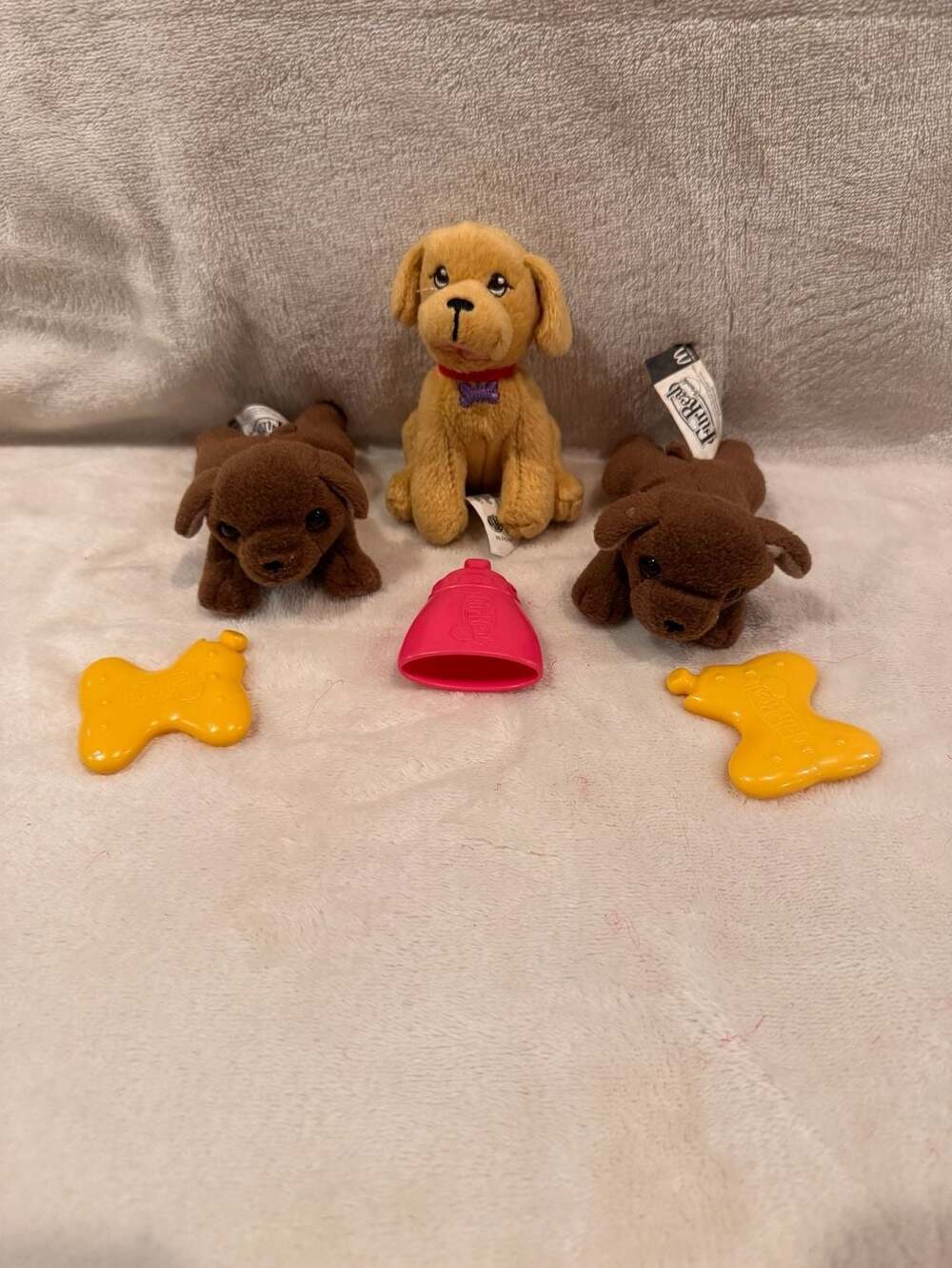 FurReal Friends Burger King Kids Meal Plush Dog Toy Lot With Accessories
